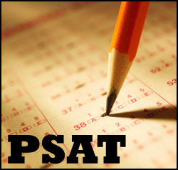 Juniors will take the PSAT/NMSQT on Wednesday, October 19.