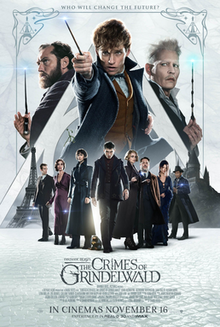 Fantastic Beasts: the Crimes of Grindelwald | theatrical release poster 