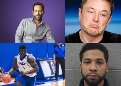 In news stories they are following in early March 2019, Prairie Ridge students mentioned these four celebrities: Luke Perry, Elon Musk, Zion Williamson, and Jussie Smollett.