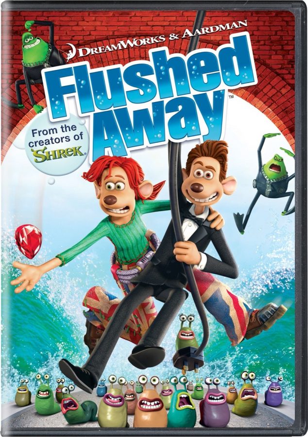 Flushed Away (2006), with actors Hugh Jackman and Kate Winslet, is available to watch on DVD.