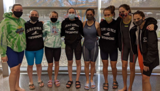 Girls Co-Op Swim Team Takes on IHSA Sectionals