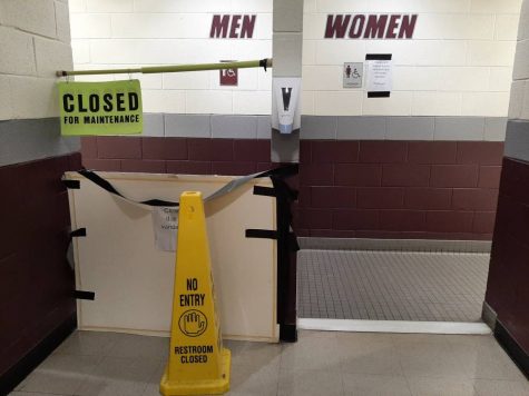 Several bathrooms at Prairie Ridge were closed in the last week due to vandalism.