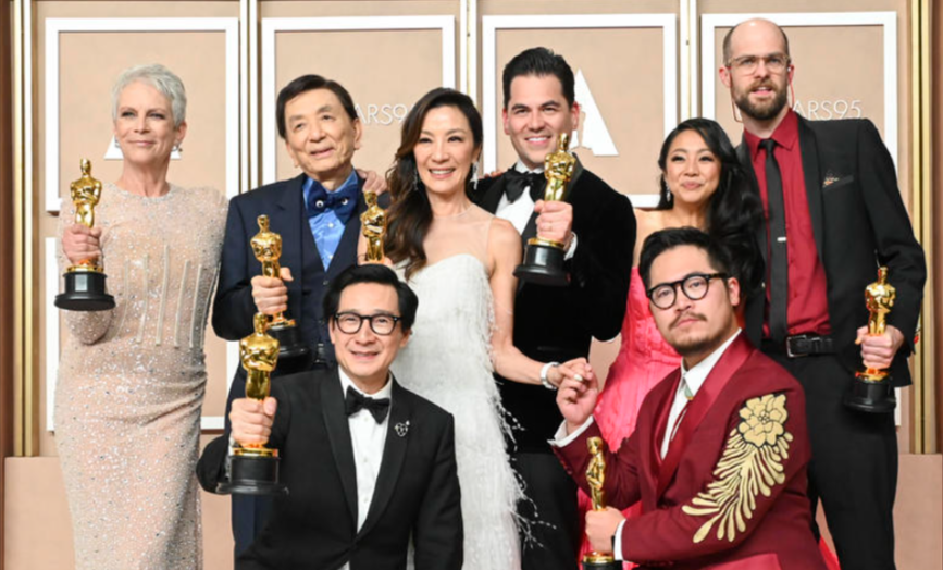 Everything Everywhere All at Once was the big winner at the Academy Awards this year (via CBS)