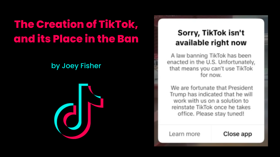 Following the Supreme Court decision, TikTok went dark for users on January, 18, 2025 with a message indicating President Trump would help bring TikTok back for app users.