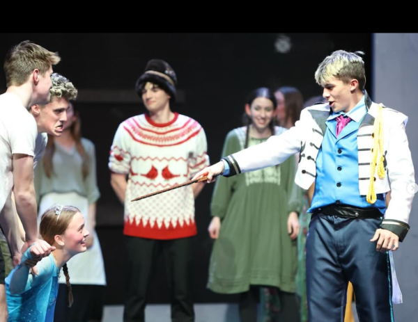 Seniors performed in Disney's Frozen Jr. on Saturday, March 15, 2025 after practicing only 12 hours before the evening performance.
