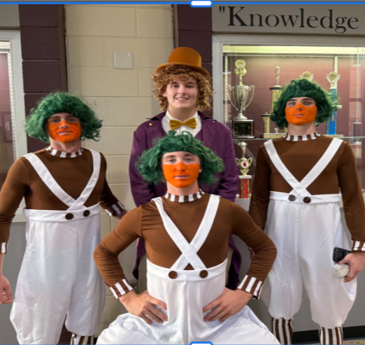 The Willy Wonka team best represented the Wolf Way in this year's Homecoming Week Epic Race that raised $1000 for Ronald McDonald House Charities. Photo provided by Dr. Janshego
