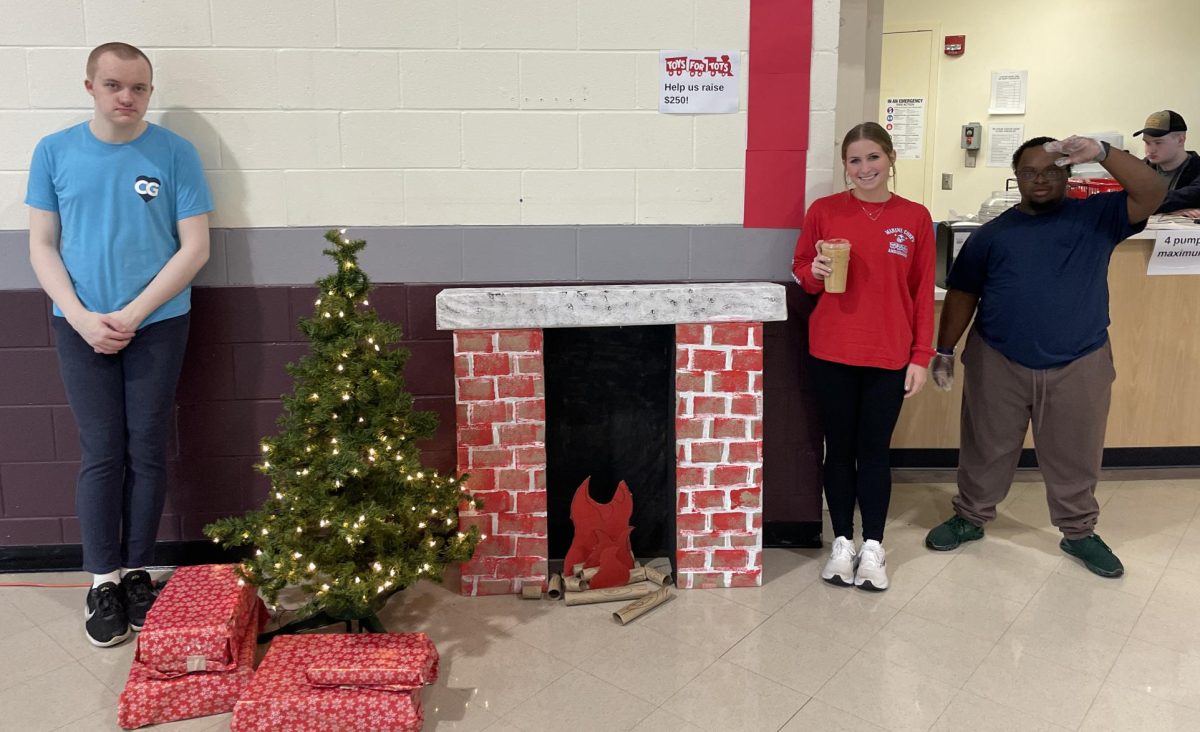 Youth Ambassador Charlie Ann Benton and students from STRIVE program helped raise funds for Toys for Toys in a coffee drive this week.